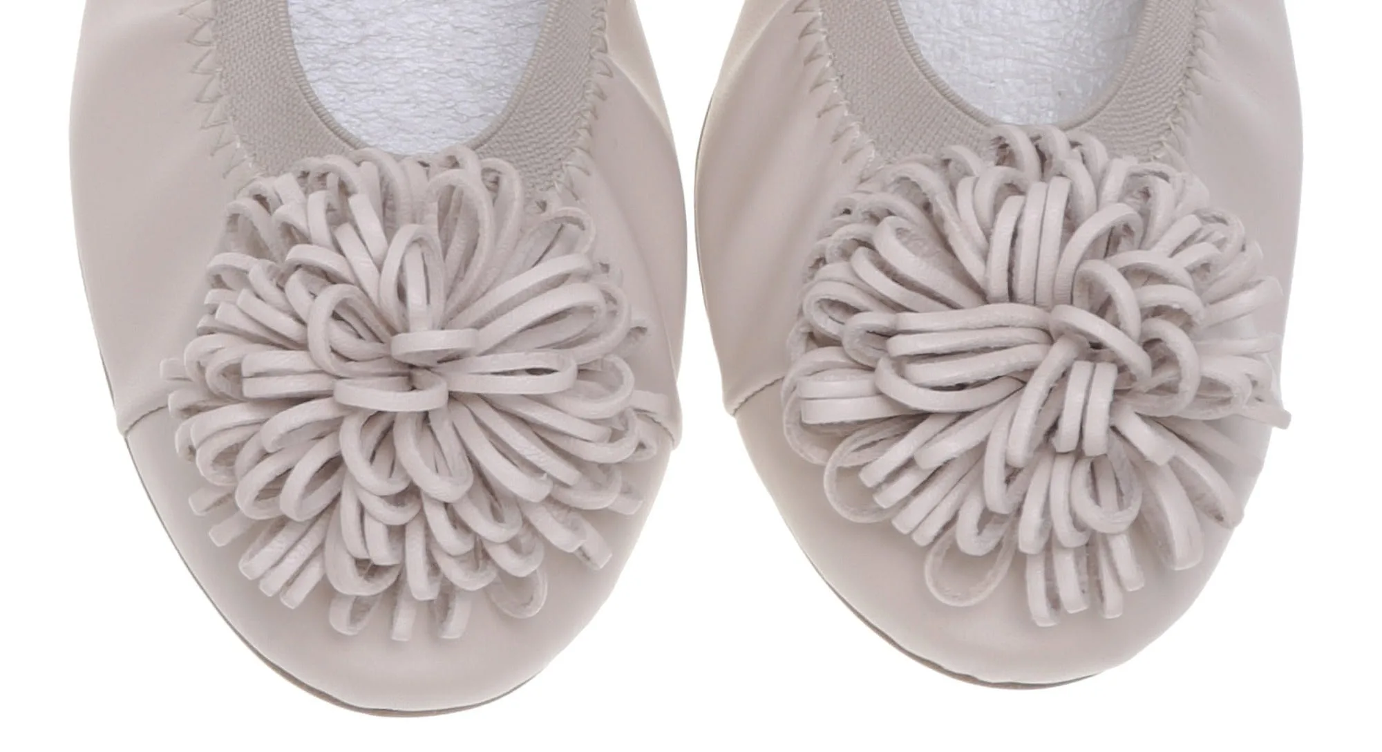 BALERINY SKÓRZANE W CIELISTYM BEŻU 07/60 P. - obrazek 7