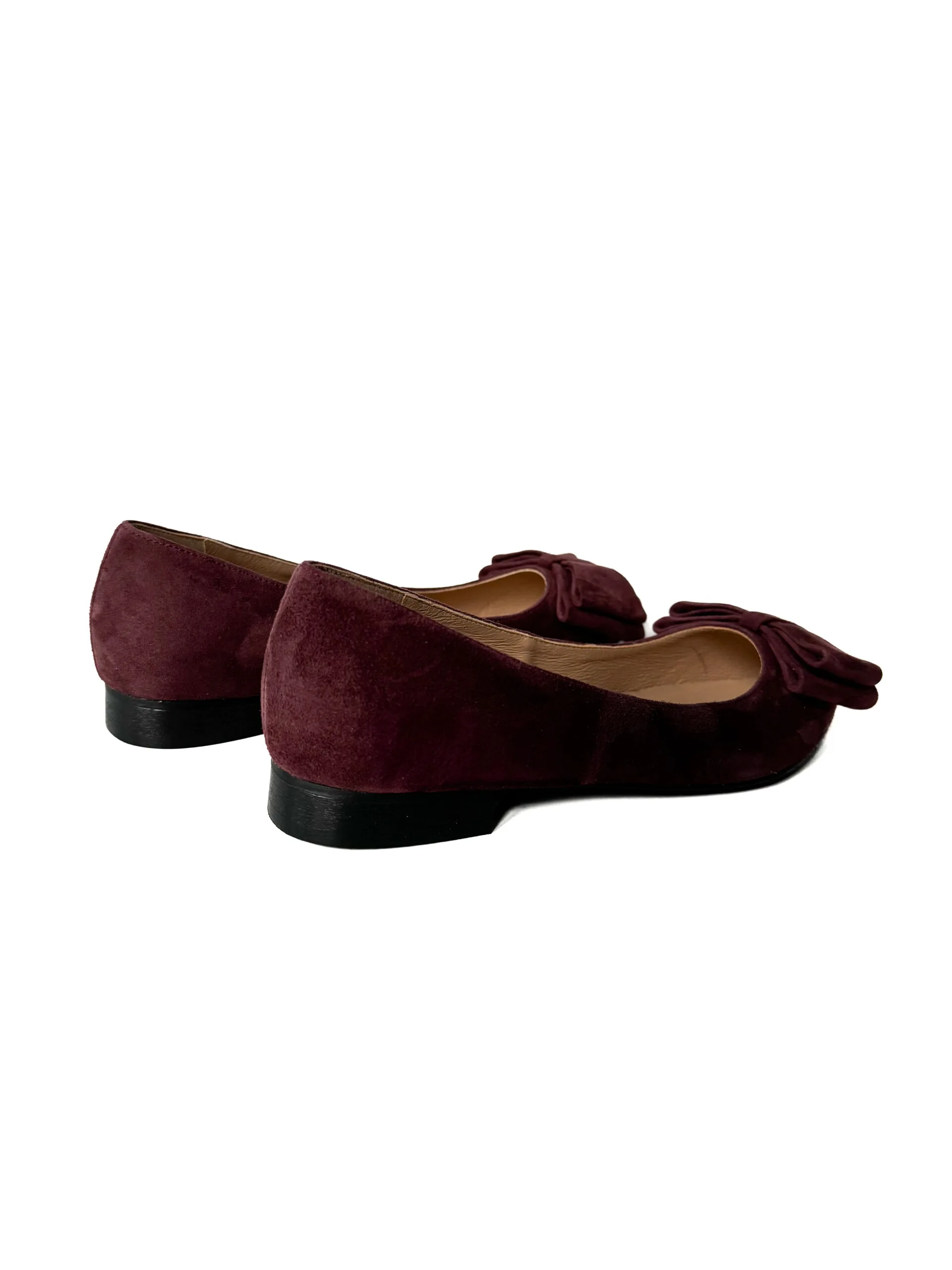 Burgundowe baleriny  0607 - obrazek 3